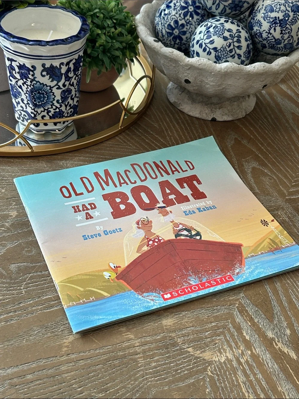 Old MacDonald Had a Boat Scholastic Picture Book Children’s Storybook
